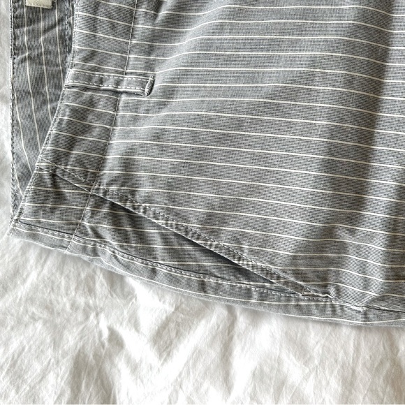 3/4 striped light blue and white pants with side pockets H&M - Picture 4 of 6